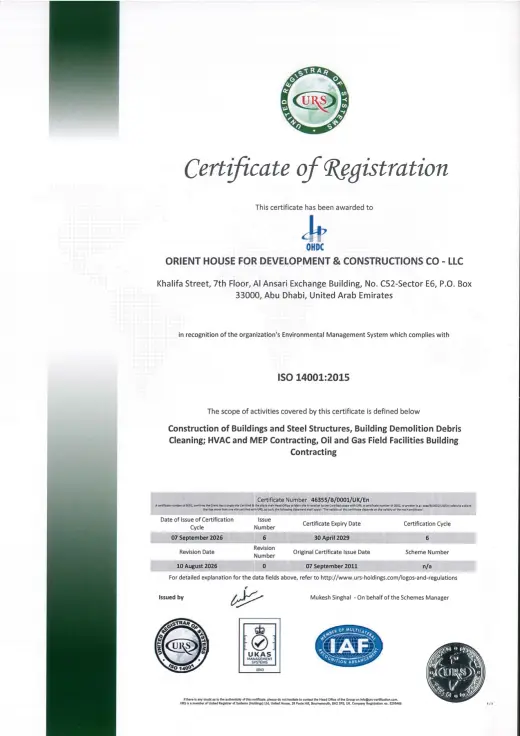 Document from ISO 14001:2015