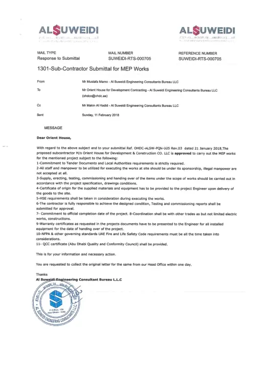 Document from Al Suweidi Engineering Consultants